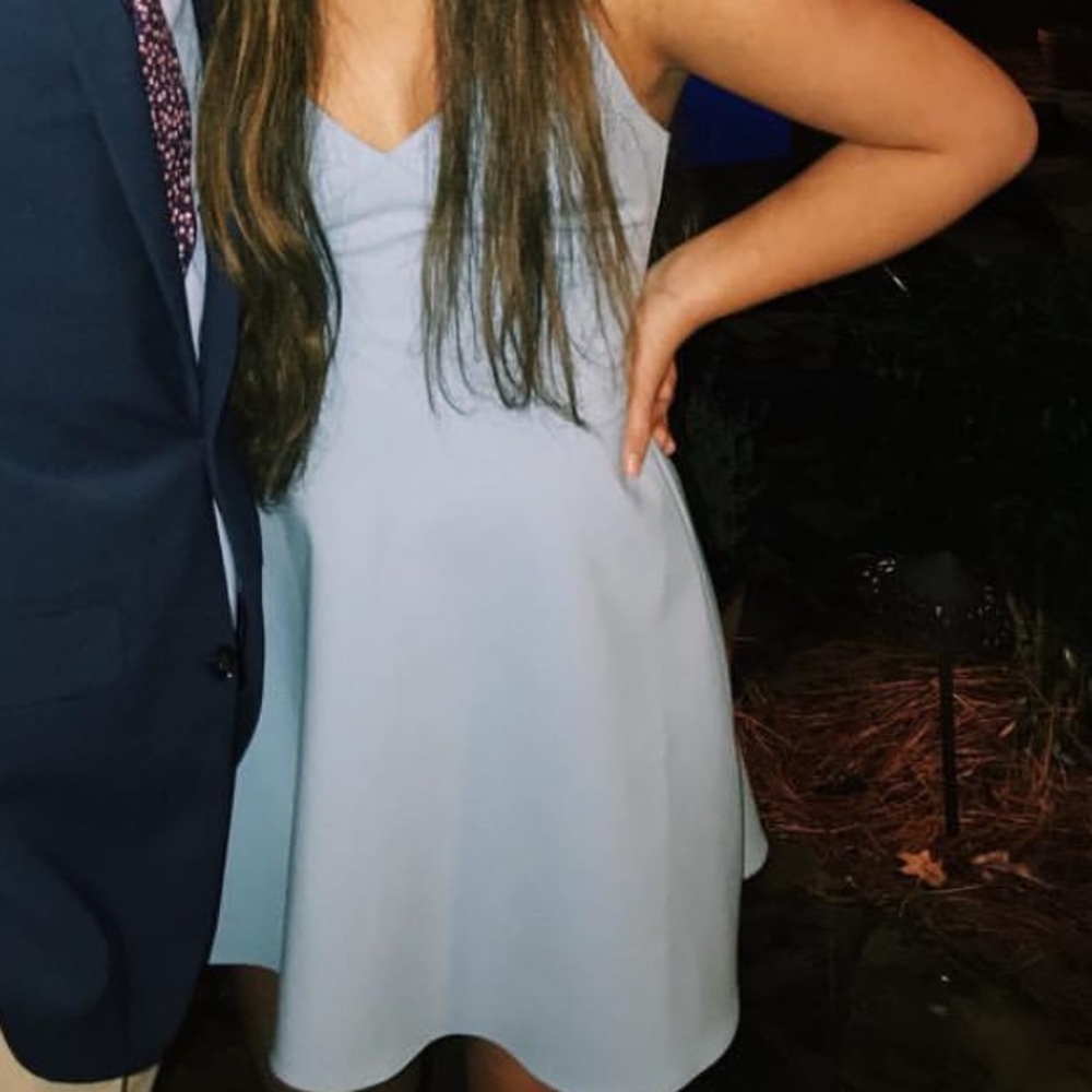 Light blue dress